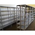 Lot of Grey Metal Garage / Warehouse Storage Shelving